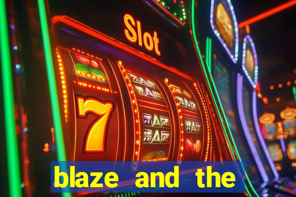 blaze and the monster machines logo font